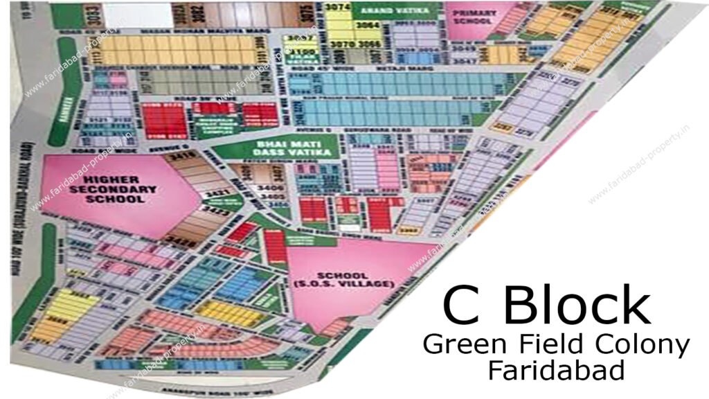 Flats for Sale in Block C Greenfield Colony Faridabad