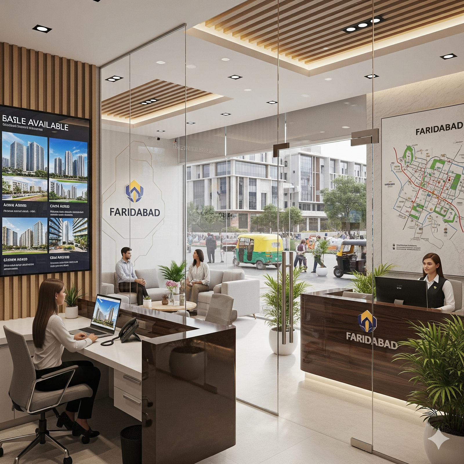 Property dealer office